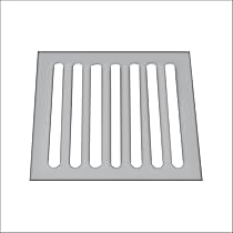 Rituware SS 4x4”  Jali (8901000000149)