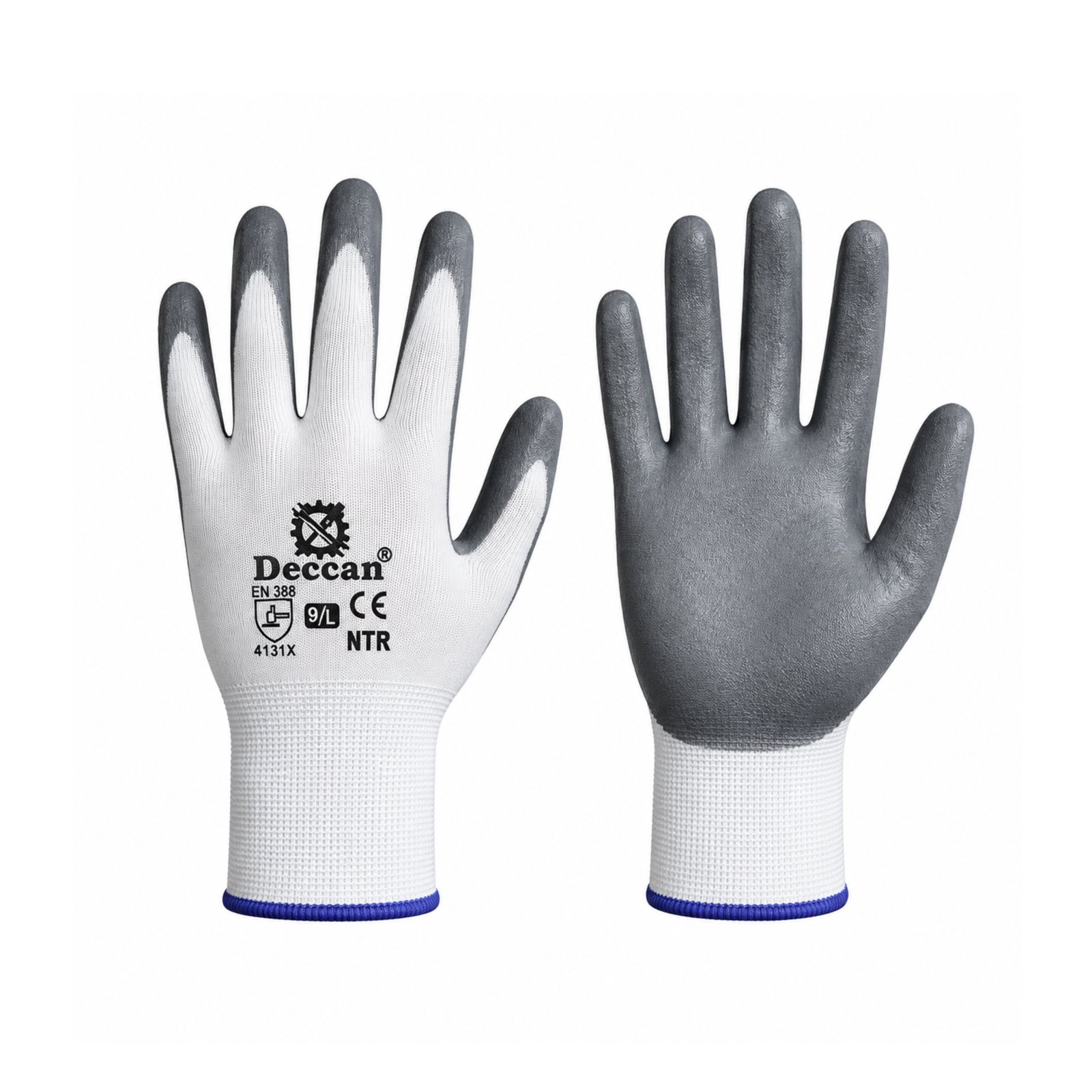 Heavy-Duty Coated Safety Gloves for Industrial Use