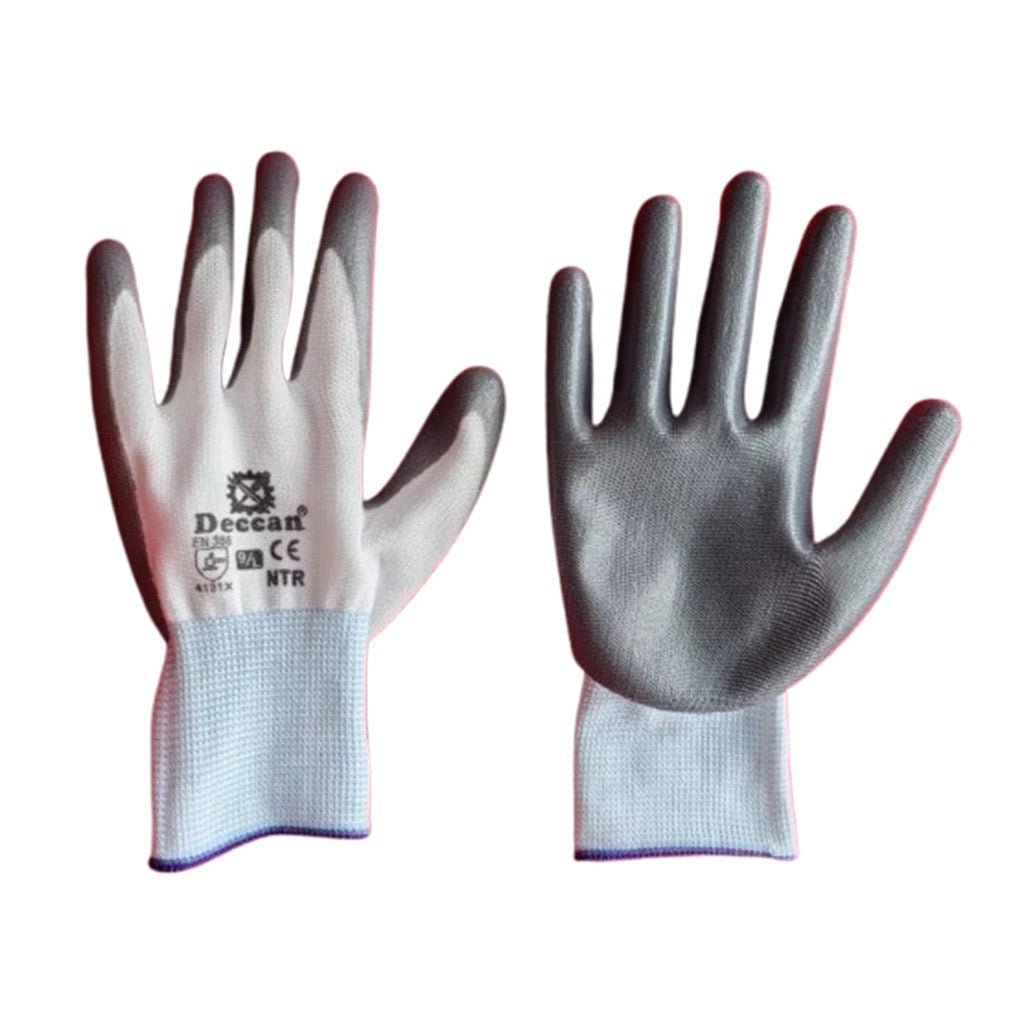 Heavy-Duty Coated Safety Gloves for Industrial Use